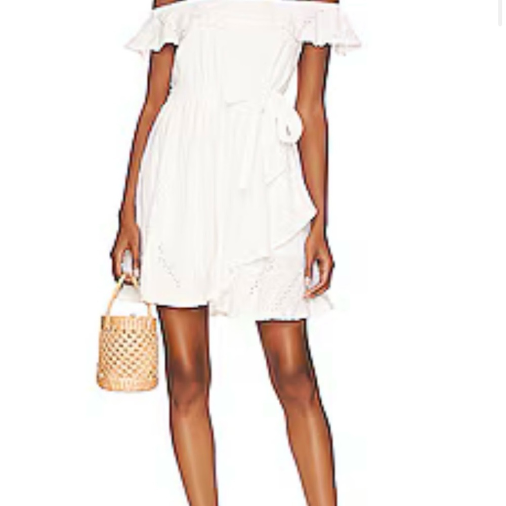 BCBG Generation off the shoulder dress.  Size Medium.